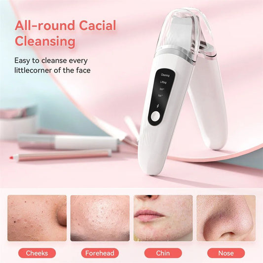 GlowScrub Pro – Ultrasonic Skin Scrubber & Pore Cleaner