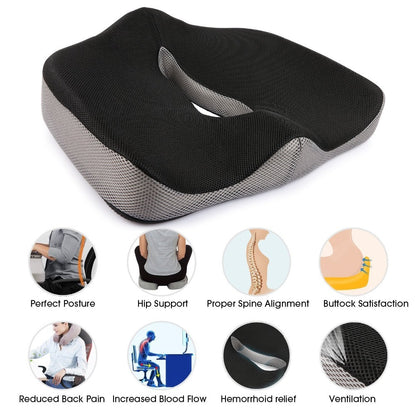 Allsorty Orthopedic  Memory Foam Chair  Cushion