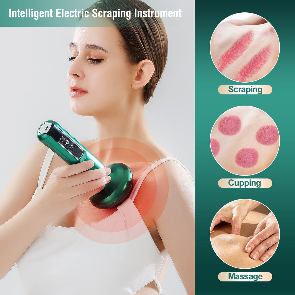 	Product Image: “SlimSculpt Electric Vacuum Cupping Massager for anti-cellulite, body contouring, and Gua Sha therapy.”
	2.	Device on Body: “Using SlimSculpt Vacuum Massager on thighs to reduce cellulite and improve body contour.”
	3.	Close-Up of Suction Cup: “Close-up of SlimSculpt Massager’s suction cup for deep tissue massage and Gua Sha benefits.”
	4.	Before and After Results: “Before and after using SlimSculpt Vacuum Massager, showing cellulite reduction and improved skin tone.”
	5.	Product in Packagin